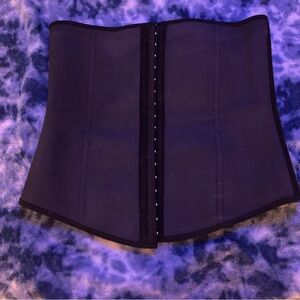 Elegant Black Bodysuit Corset